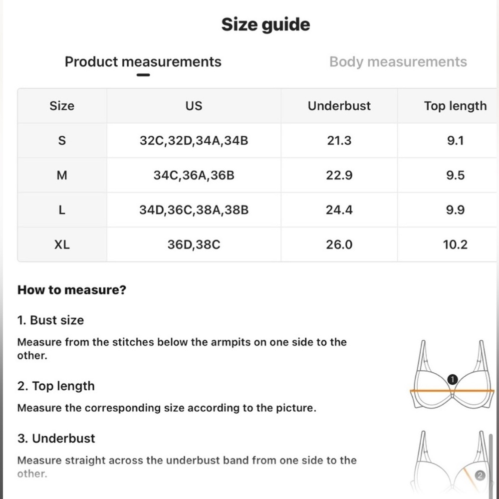 NWT Scallop Trim Wireless Bra
Comfy, Breathable Full Coverage - Picture 7 of 7